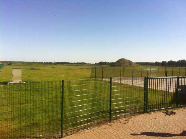 Groene dubbelstaafmatten Hoving Hekwerk B.V. Stadskanaal