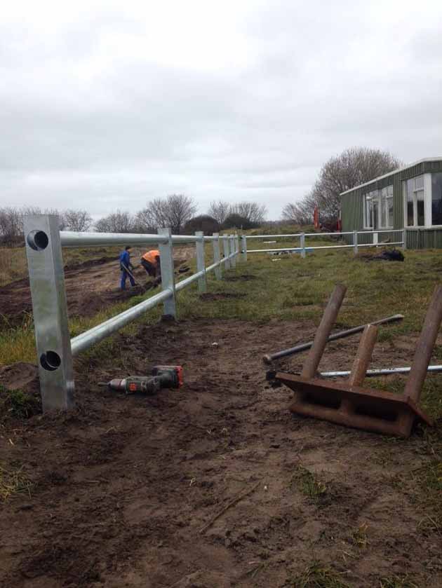 Doorijbeveiliging van Hoving Hekwerk Hoving Hekwerk B.V. Stadskanaal