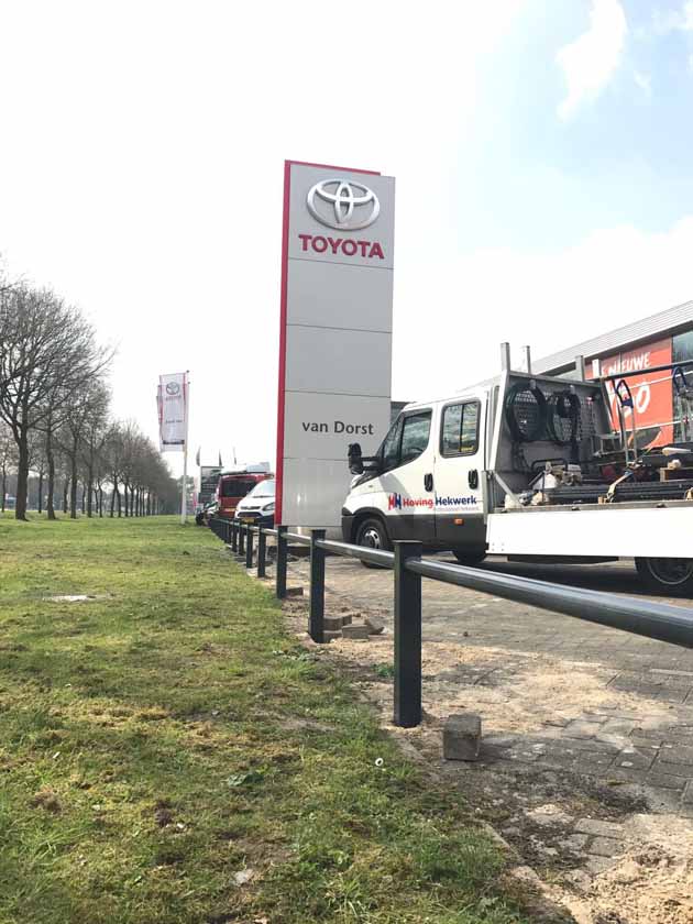 Louwman Toyota Kiest Hoving Hekwerk! - Hoving Hekwerk B.V. Stadskanaal