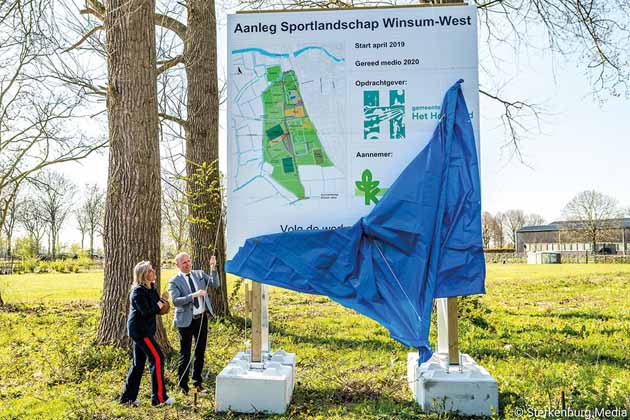 3 Sportvelden voor Krinkels! Hoving Hekwerk B.V. Stadskanaal