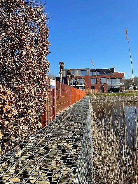 Dubbelstaafmat in speciale kleur - Hoving Hekwerk B.V. Stadskanaal