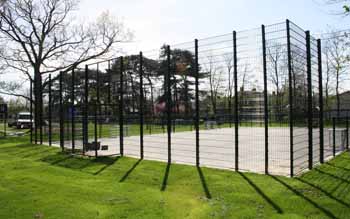 pannakooi voetbalkooi speelveld Hoving Hekwerk B.V. Stadskanaal