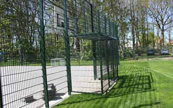 pannakooi voetbalkooi speelveld Hoving Hekwerk B.V. Stadskanaal