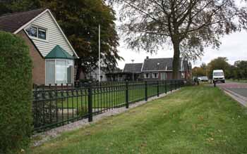 Sierhekwerk laag hekwerk Hoving Hekwerk B.V. Stadskanaal