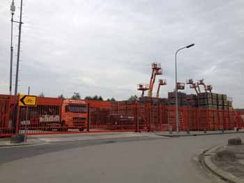 Elektrisch bedienbaar hek Hoving Hekwerk B.V. Stadskanaal