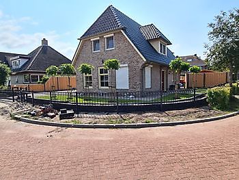 Sier schuifpoort Genemuiden Hoving Hekwerk B.V. Stadskanaal