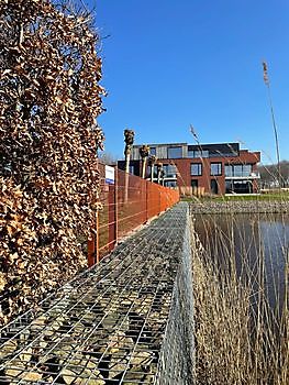 Dubbelstaafmat in speciale kleur Hoving Hekwerk B.V. Stadskanaal