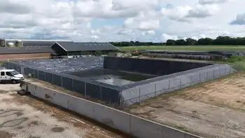 Mestbassin Gasselte Hoving Hekwerk B.V. Stadskanaal